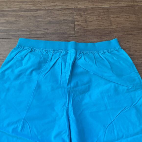 Karen Scott Robin’s Egg Blue Capri Pants, Size L - Picture 4 of 6